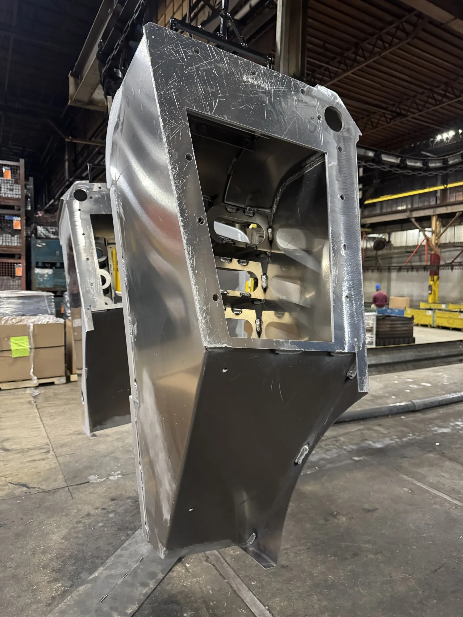 Electrocoated part, example 1